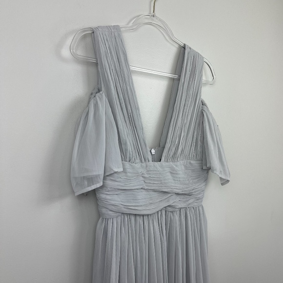 French Connection Gray Cocktail Dress Sz 4 NWT - Picture 7 of 11